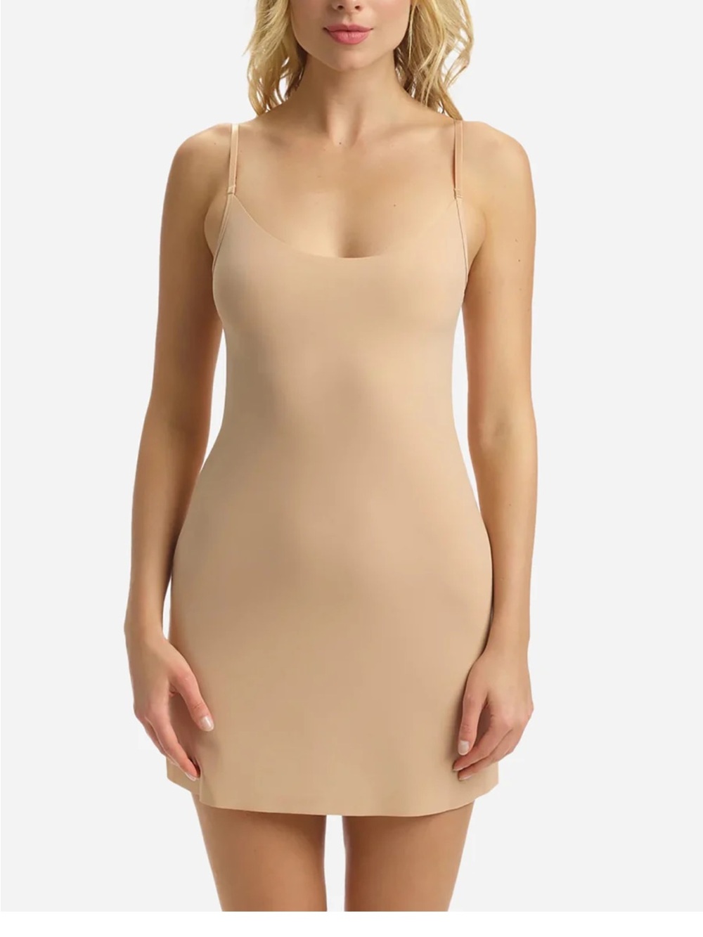 Commando Nude Seamless Slip with Adjustable Straps